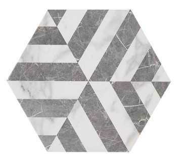 Керамогранит MMMN Allmarble Statuario Decoro 21x18.2 от Marazzi Italy (Италия)