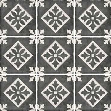 Керамогранит ART NOUVEAU PADUA BLACK (24416) 20x20 от Equipe Ceramicas (Испания)