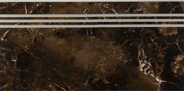 Фронтальная ступень с насечками Copper Slab black 60x30 от Velsaa (Индия)