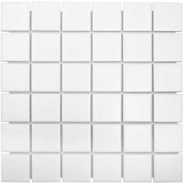 Мозаика White Matt (WB31000/ID1005) ( 48x48) 30.6x30.6x6 от StarMosaic (Китай)